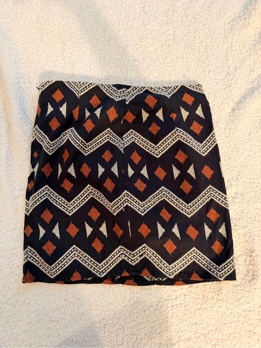 Geometric Print Mini Skirt